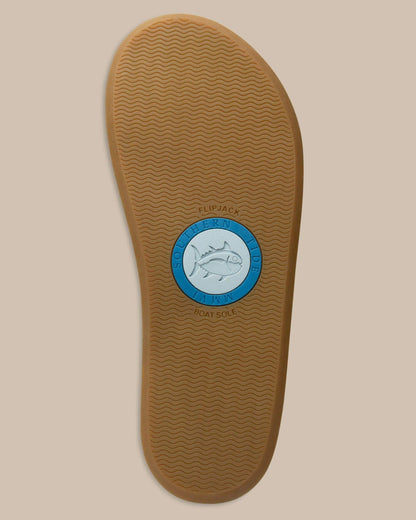 Navy Leather Flip Flops | Southern Tide Everyday