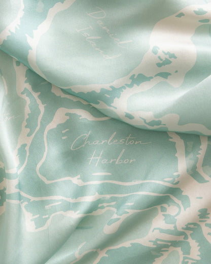 Southern Tide x Swells - Aerial Map Scarf | Southern Tide Classic