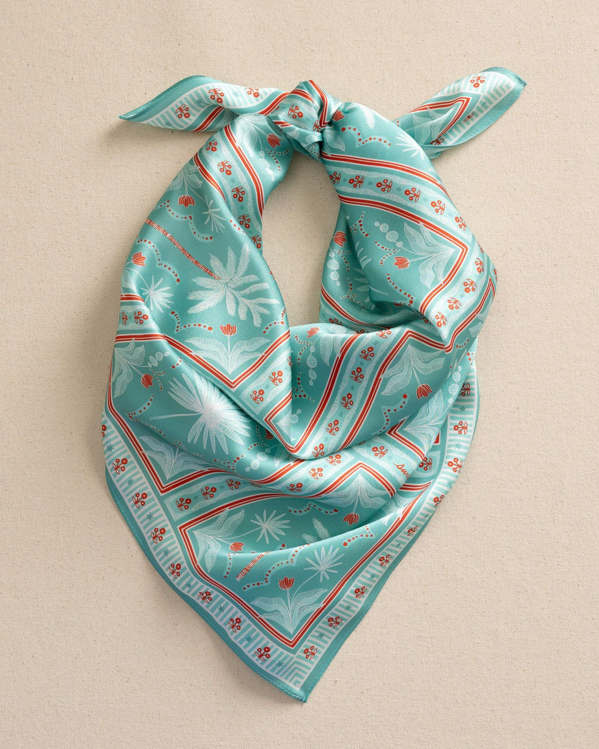 Southern Tide x Swells - Illustrated Palms Scarf | Southern Tide Sale