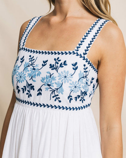 Erilyn Embroidered Midi Dress | Southern Tide Essential
