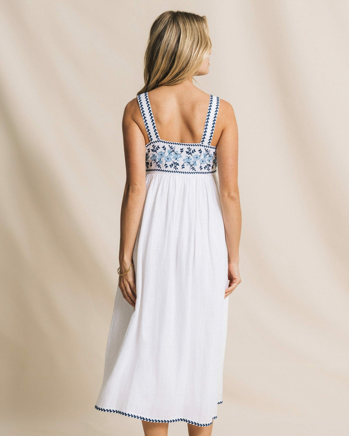 Erilyn Embroidered Midi Dress | Southern Tide Essential
