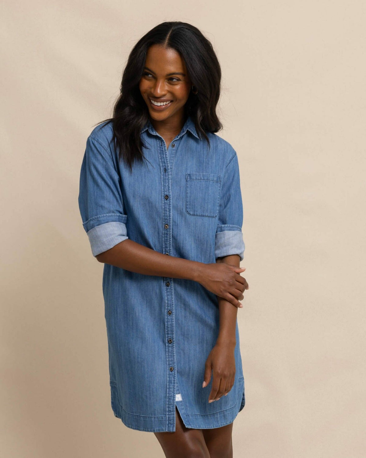 Cam Denim Dress | Southern Tide Value