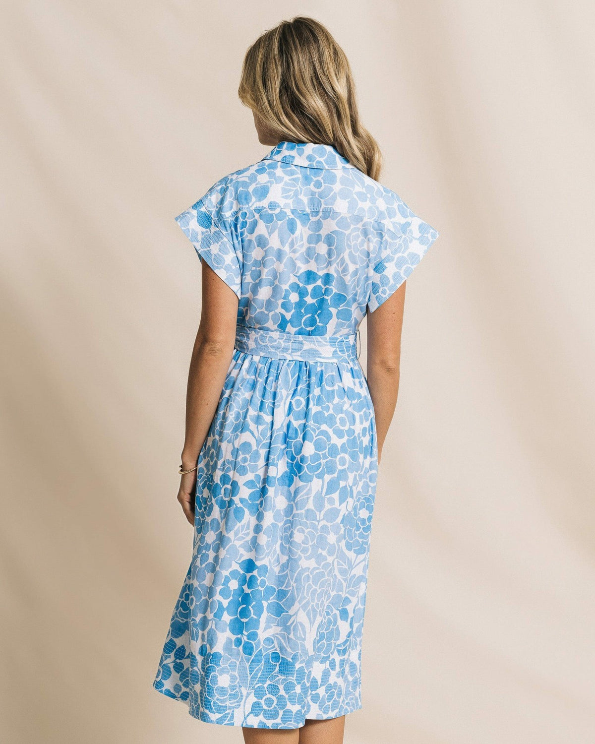 Tinley Printed Belted Midi Shirtdress | Southern Tide Smart Buy