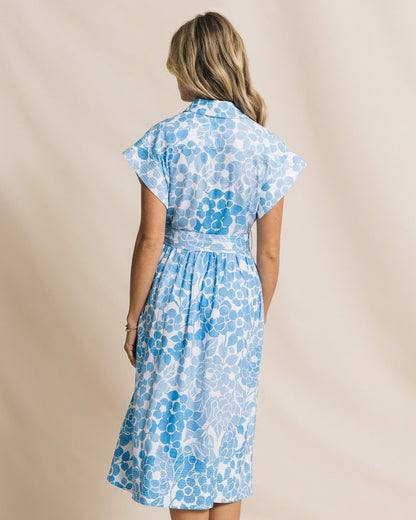 Tinley Printed Belted Midi Shirtdress | Southern Tide Smart Buy