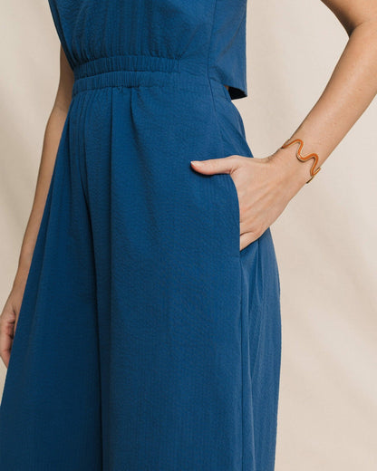 Jill Seersucker Jumpsuit | Southern Tide Popular