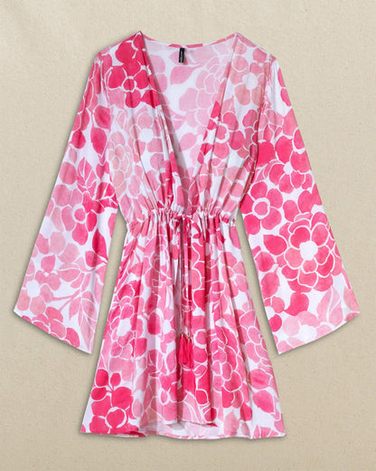 Floral Bell Sleeve Short Tunic Cover-Up | Southern Tide Hot Sale