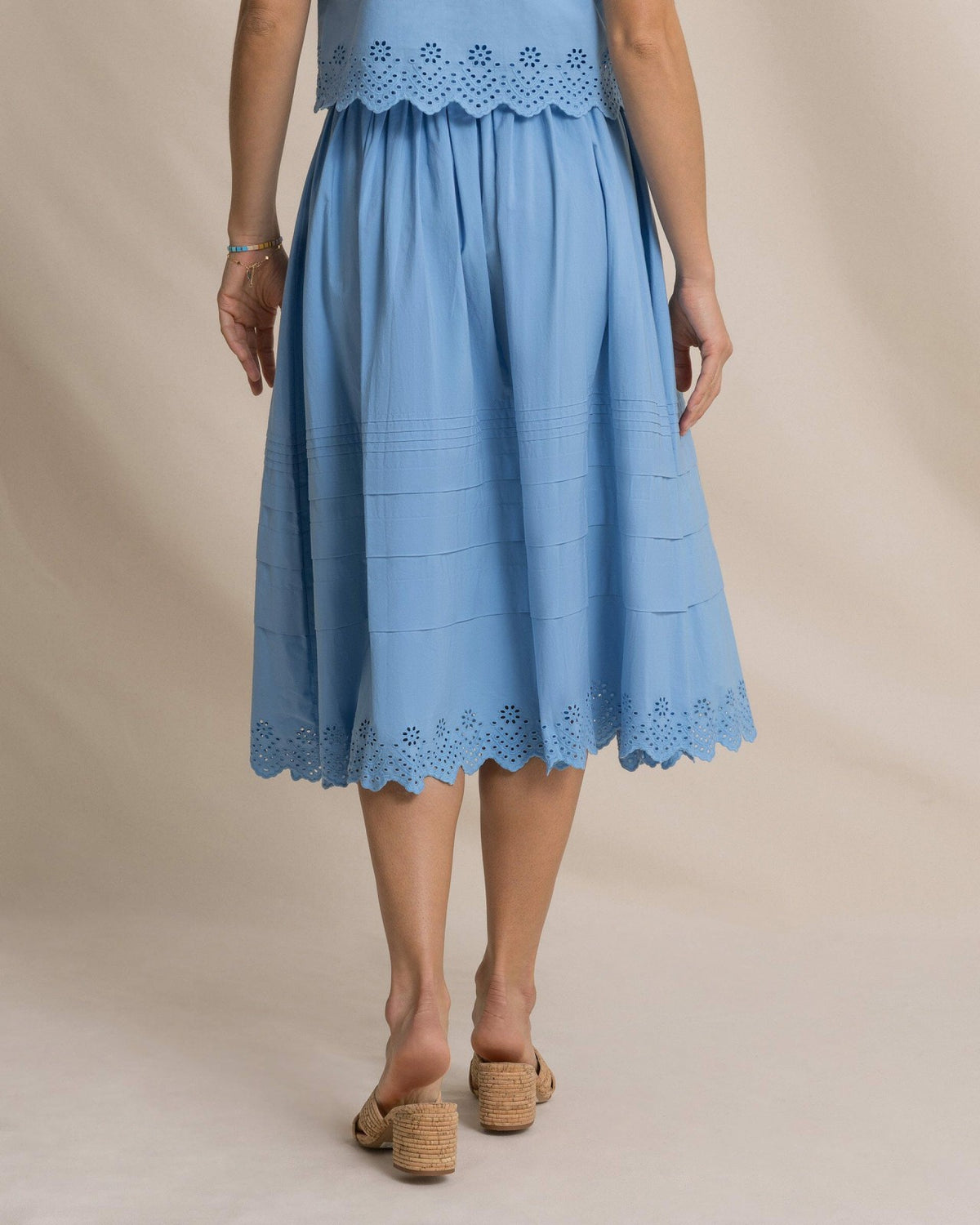 Gigi Eyelet Midi Skirt | Southern Tide Top Pick