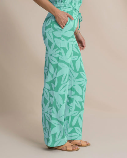 Laken Printed Wide Leg Pant | Southern Tide Classic