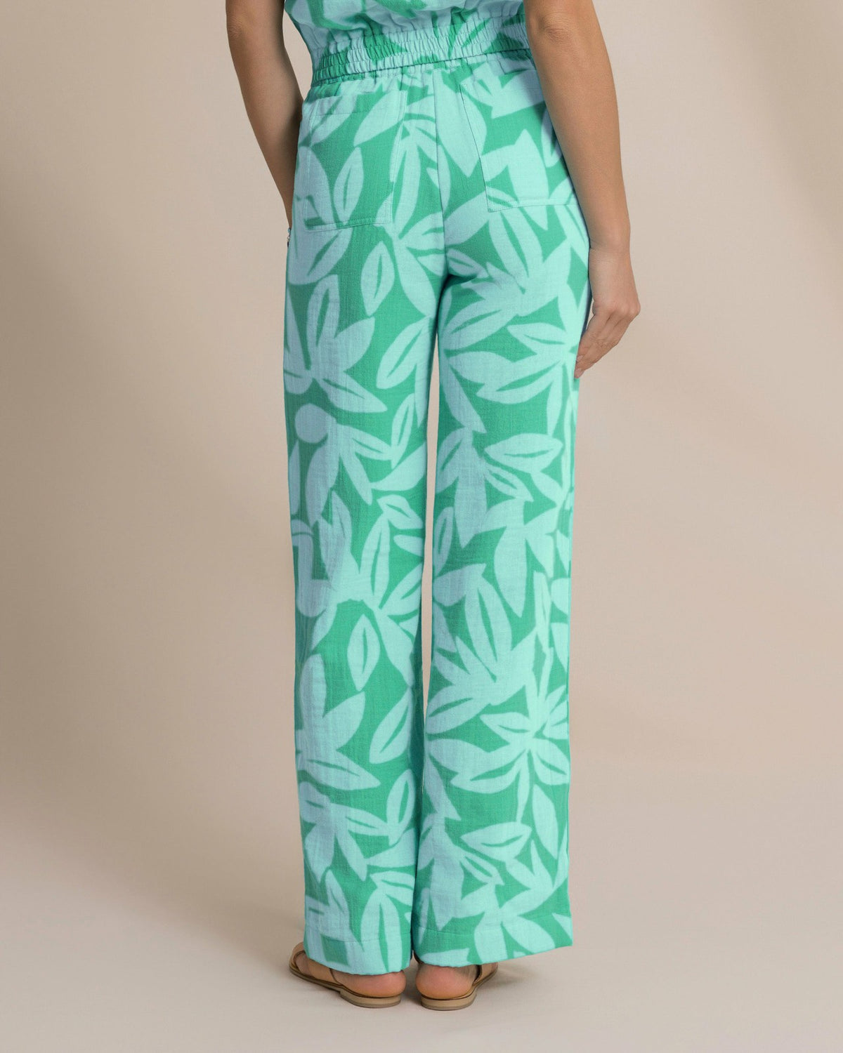 Laken Printed Wide Leg Pant | Southern Tide Classic