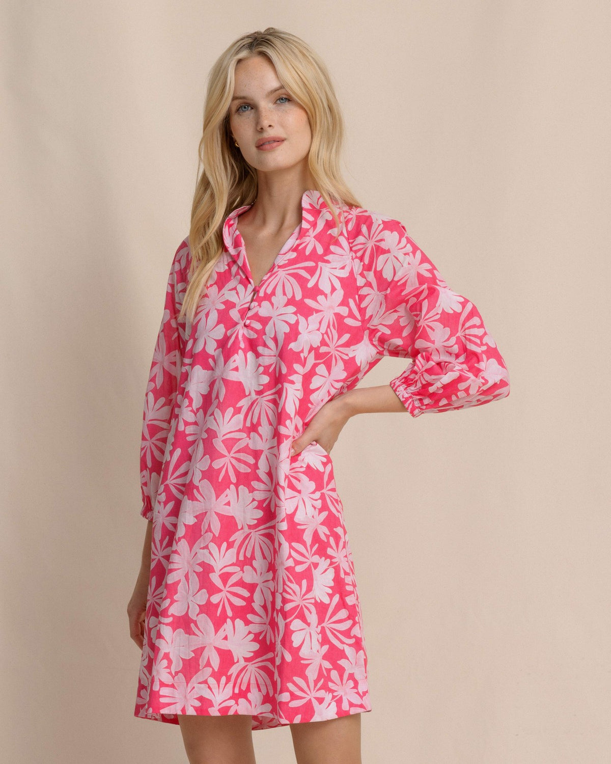 Mandy Bubble Sleeve Dress | Southern Tide Recommended