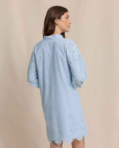 Mandy Embroidered Bubble Sleeve Dress | Southern Tide Hot Sale