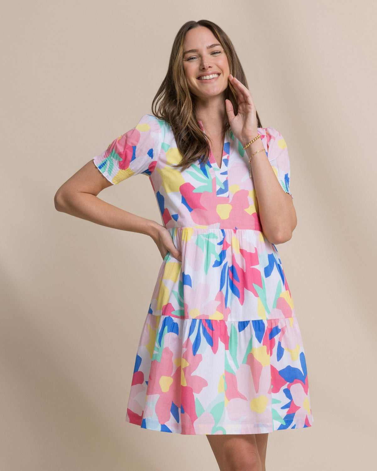 Mina Floral Print Dress | Southern Tide Best Seller