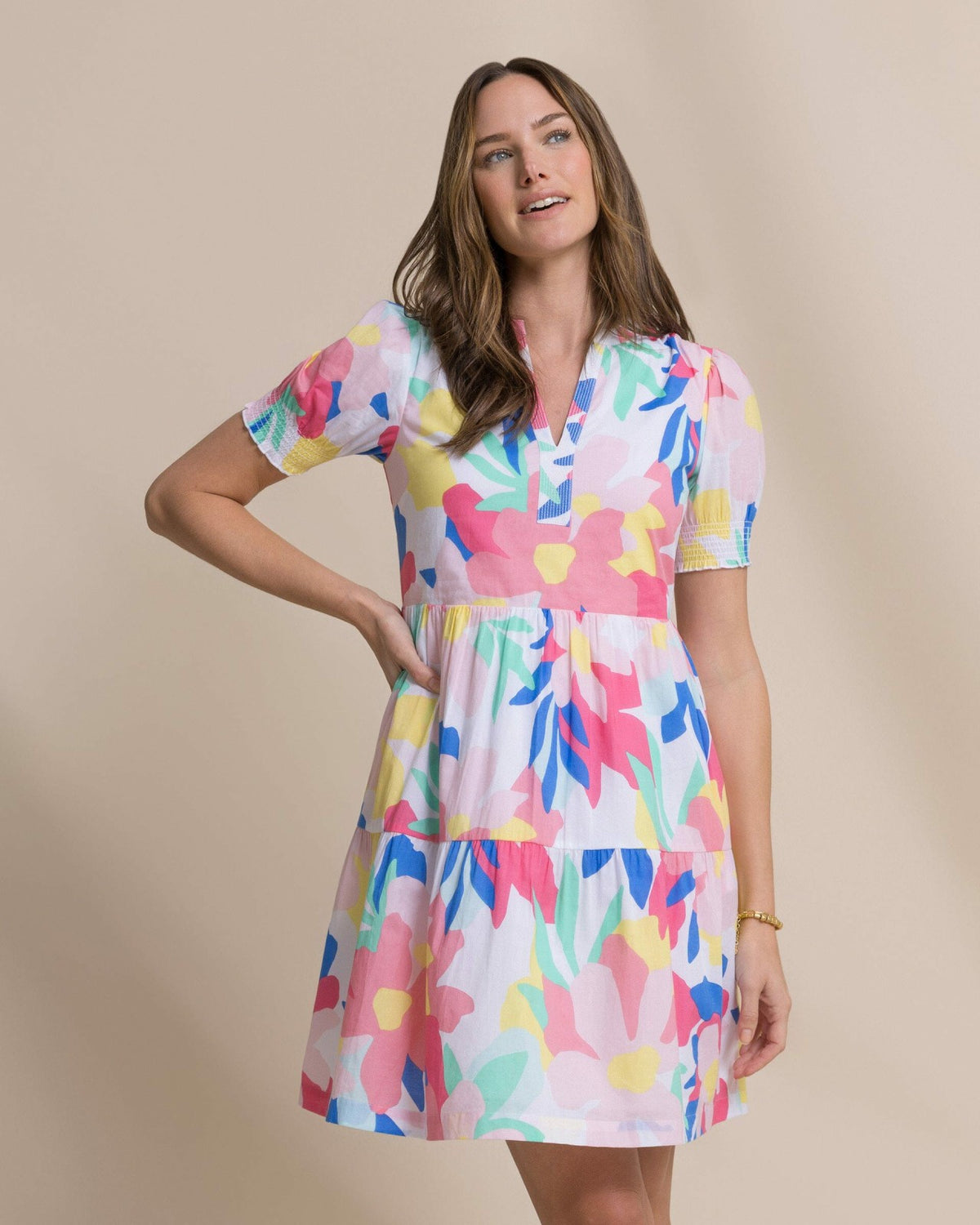 Mina Floral Print Dress | Southern Tide Best Seller