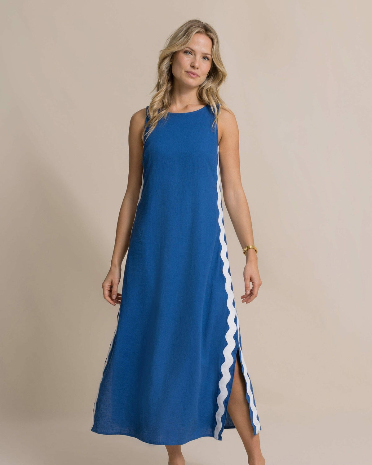 Zalia Side Stripe Maxi Dress | Southern Tide Premium
