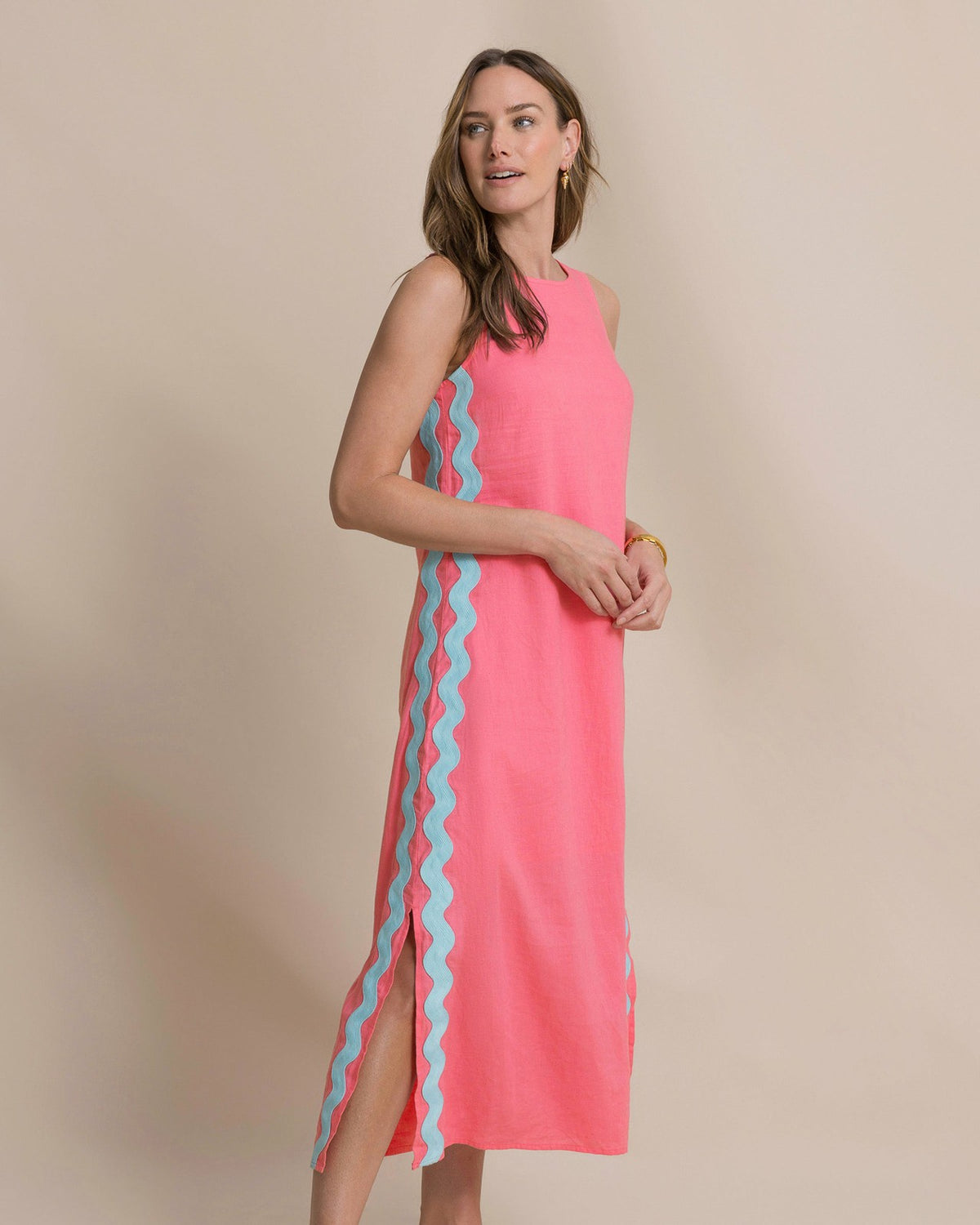 Zalia Side Stripe Maxi Dress | Southern Tide Premium