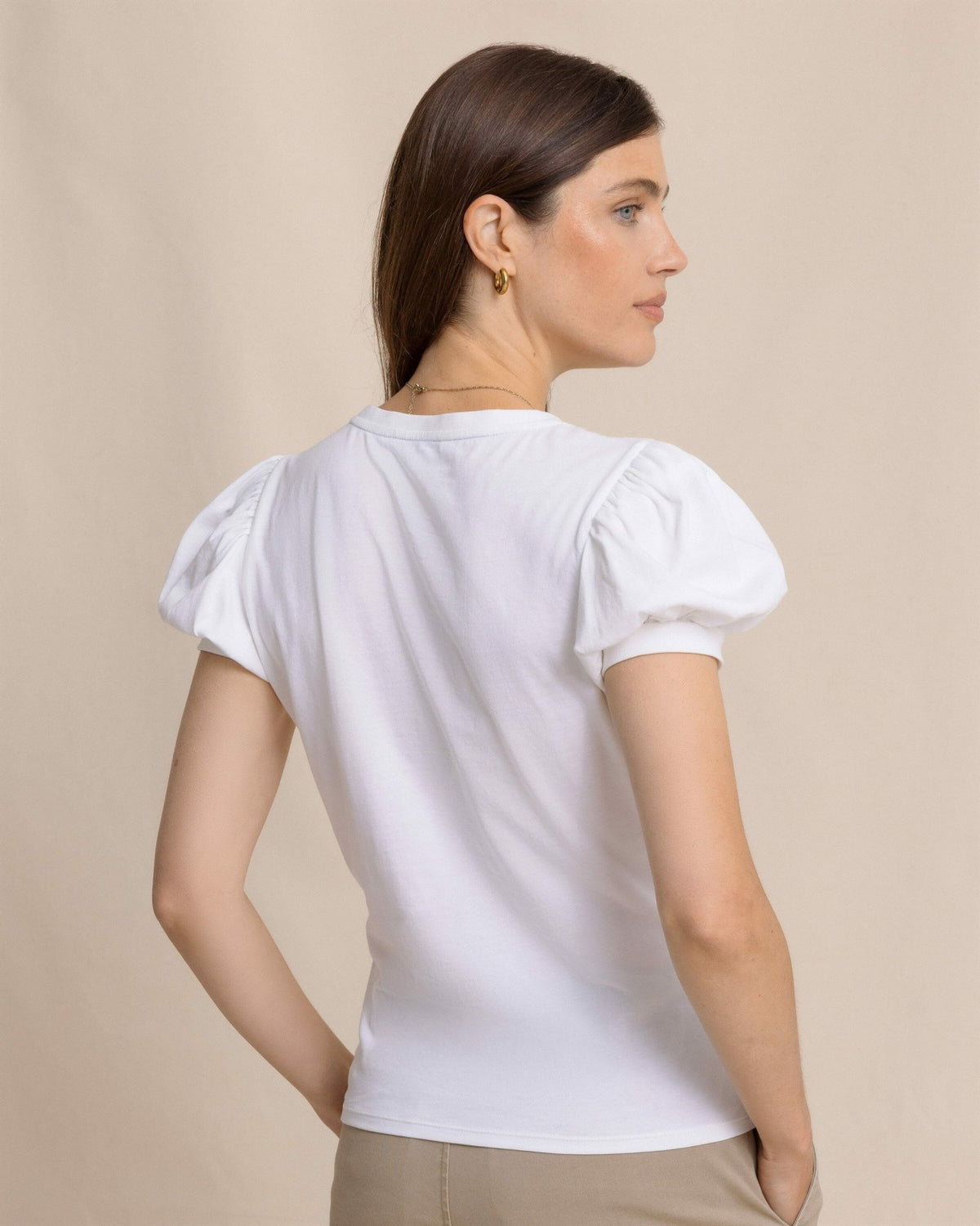 Eileen Ruffle Tee | Southern Tide Exclusive