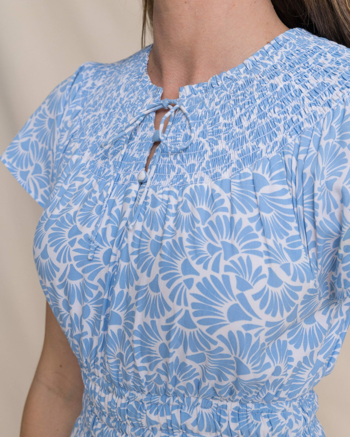 Clementine Flutter Sleeve Midi Dress | Southern Tide Trending