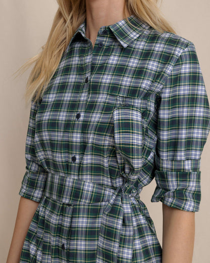 Trista Gordan Tartan Shirt Dress | Southern Tide Latest