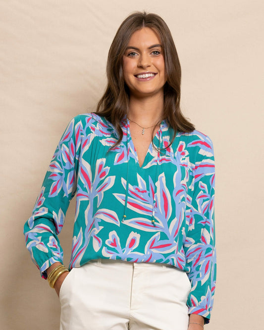 Bonni Vintage Gardens Blouse | Southern Tide Best Seller