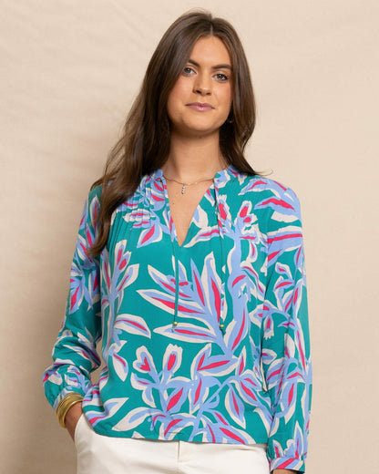 Bonni Vintage Gardens Blouse | Southern Tide Best Seller