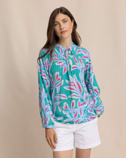 Bonni Vintage Gardens Blouse | Southern Tide Best Seller