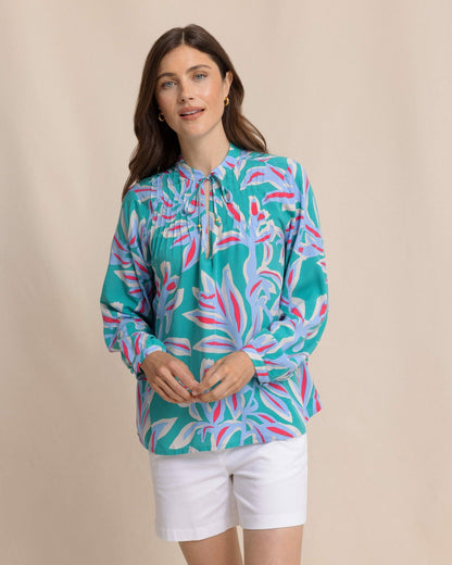 Bonni Vintage Gardens Blouse | Southern Tide Best Seller