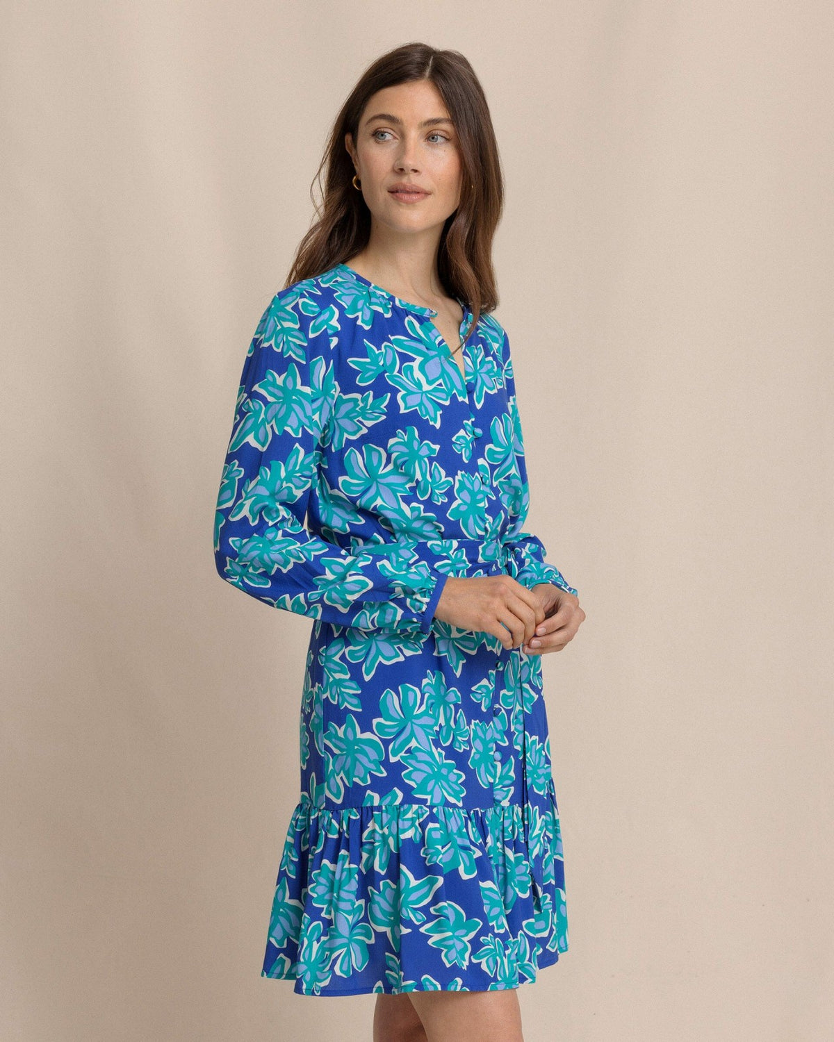 Merritt Forever Blooming Long Sleeve Dress | Southern Tide Popular