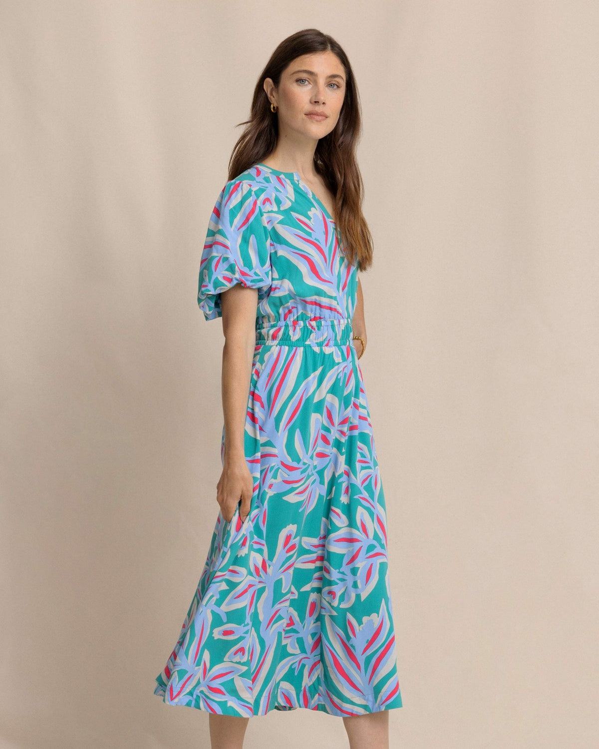 Penni Vintage Gardens Midi Dress | Southern Tide Essential