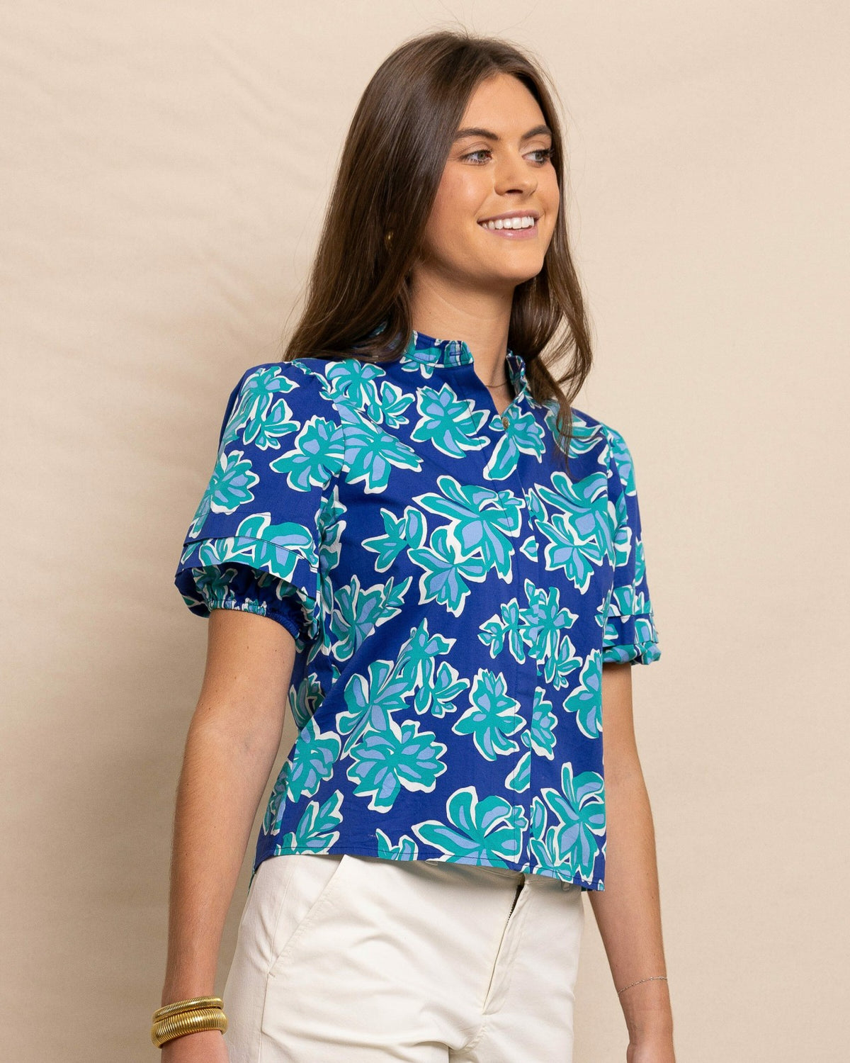 Payge Poplin Top | Southern Tide Customer Favorite