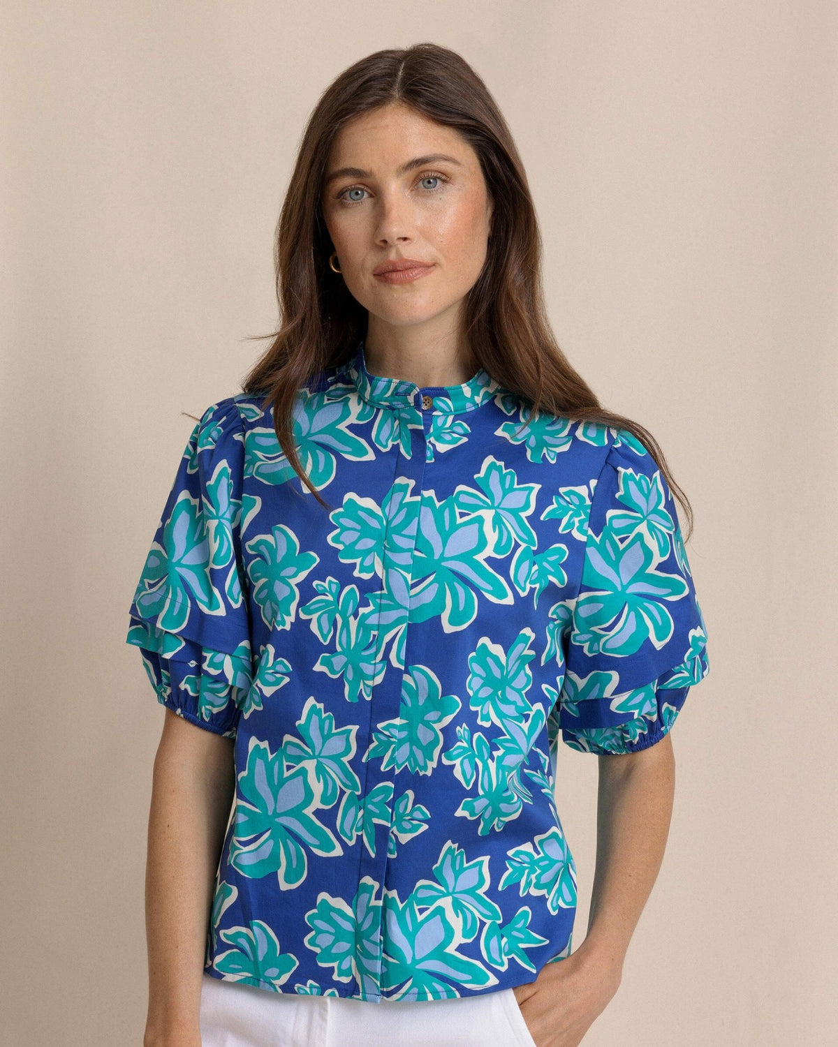 Payge Poplin Top | Southern Tide Customer Favorite