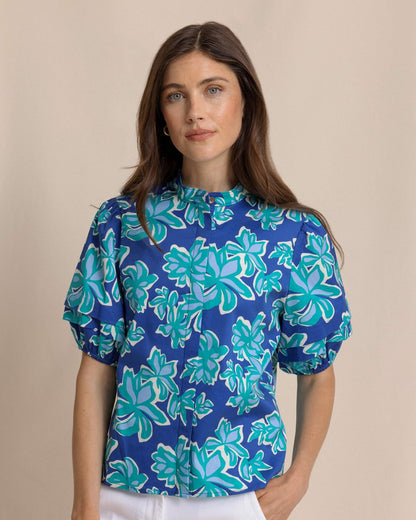 Payge Poplin Top | Southern Tide Customer Favorite