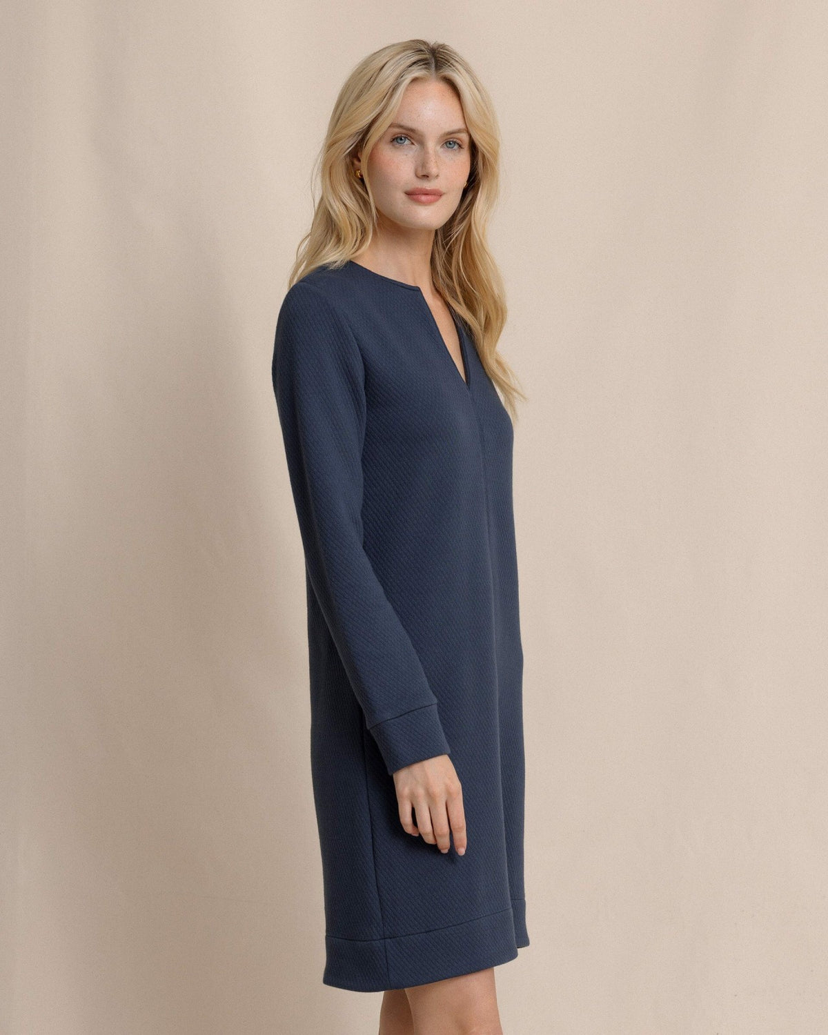 Cady Jacquard Dress - Dress Blue | Southern Tide Smart Buy