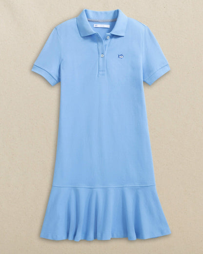 Skipjack Dropwaist Polo Dress - Ocean Channel | Southern Tide Featured