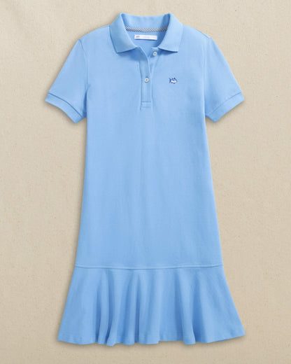 Skipjack Dropwaist Polo Dress - Ocean Channel | Southern Tide Featured