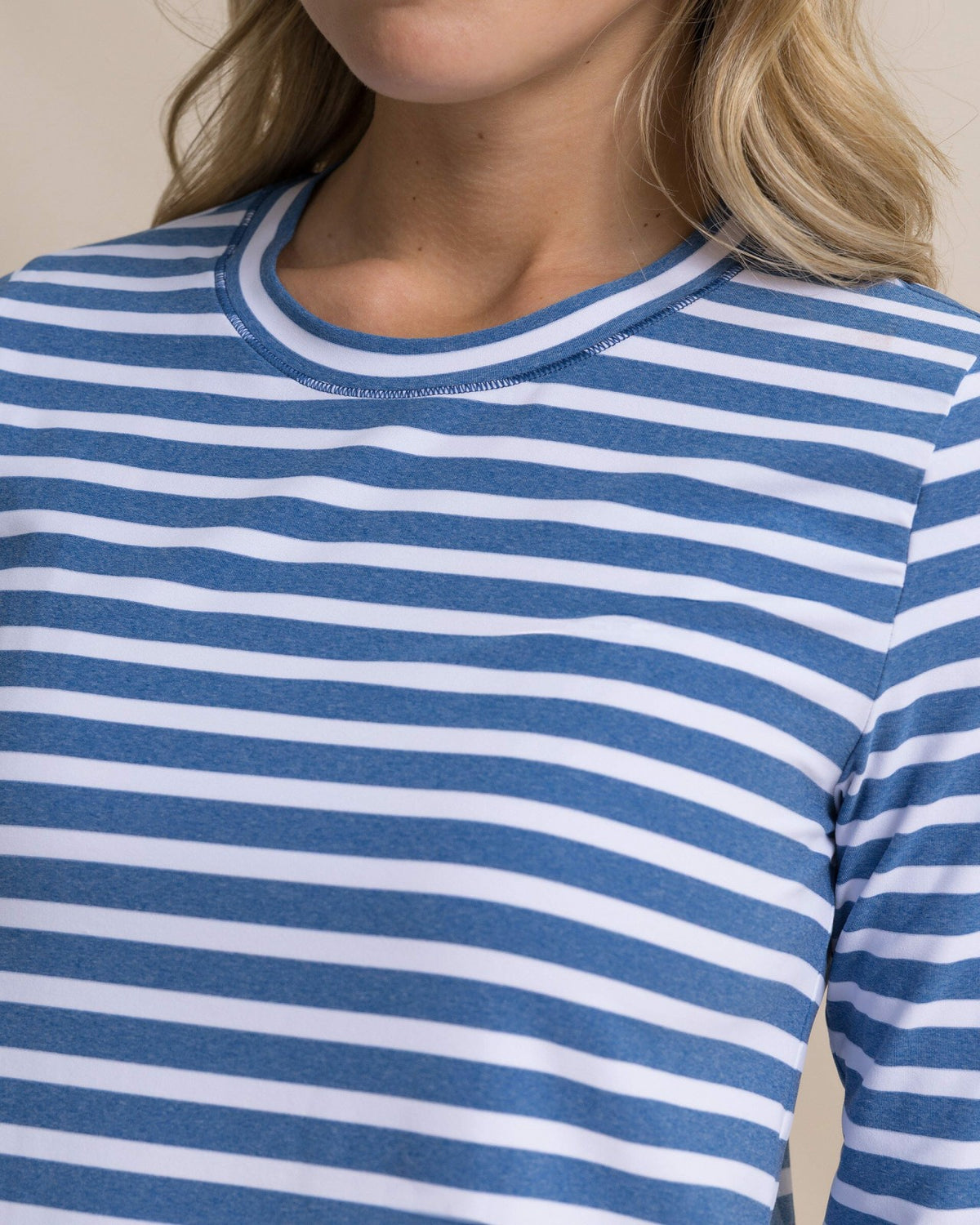 Linley Stripe Coastal Breeze® Performance Crew | Southern Tide Hot Sale