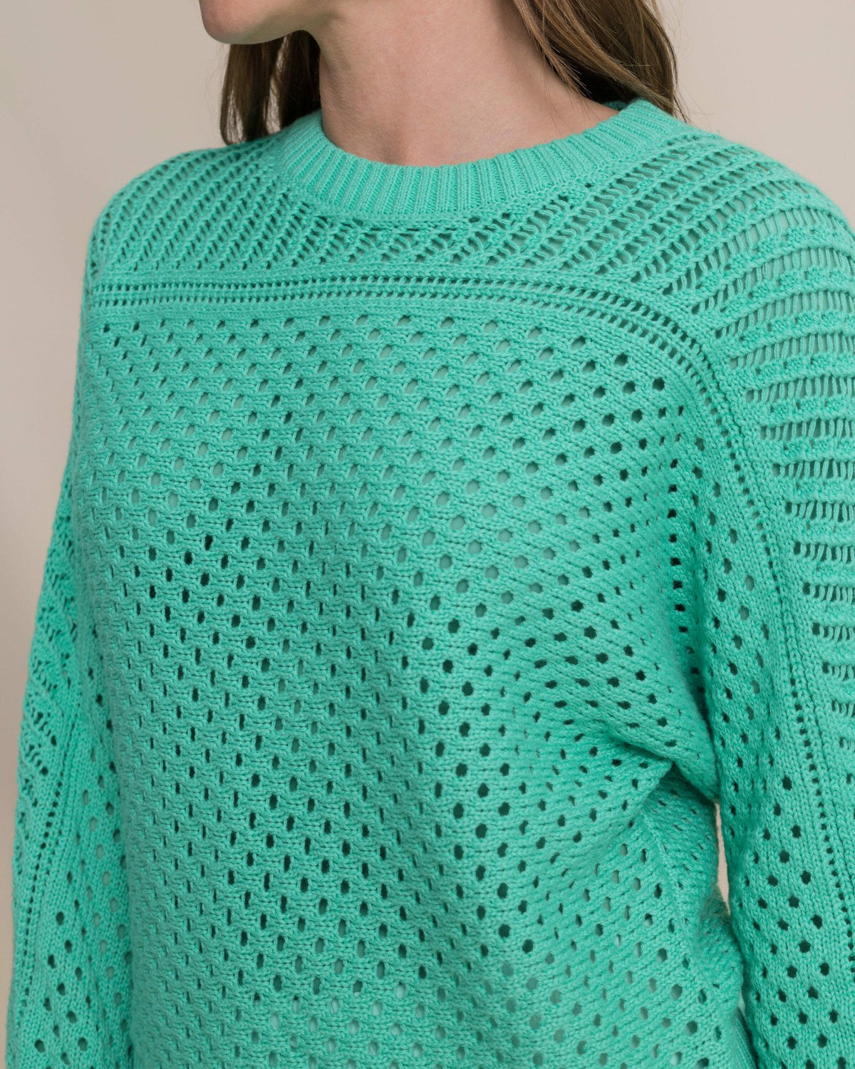 Ophelia Open Stitch Sweater - Florida Keys | Southern Tide Signature