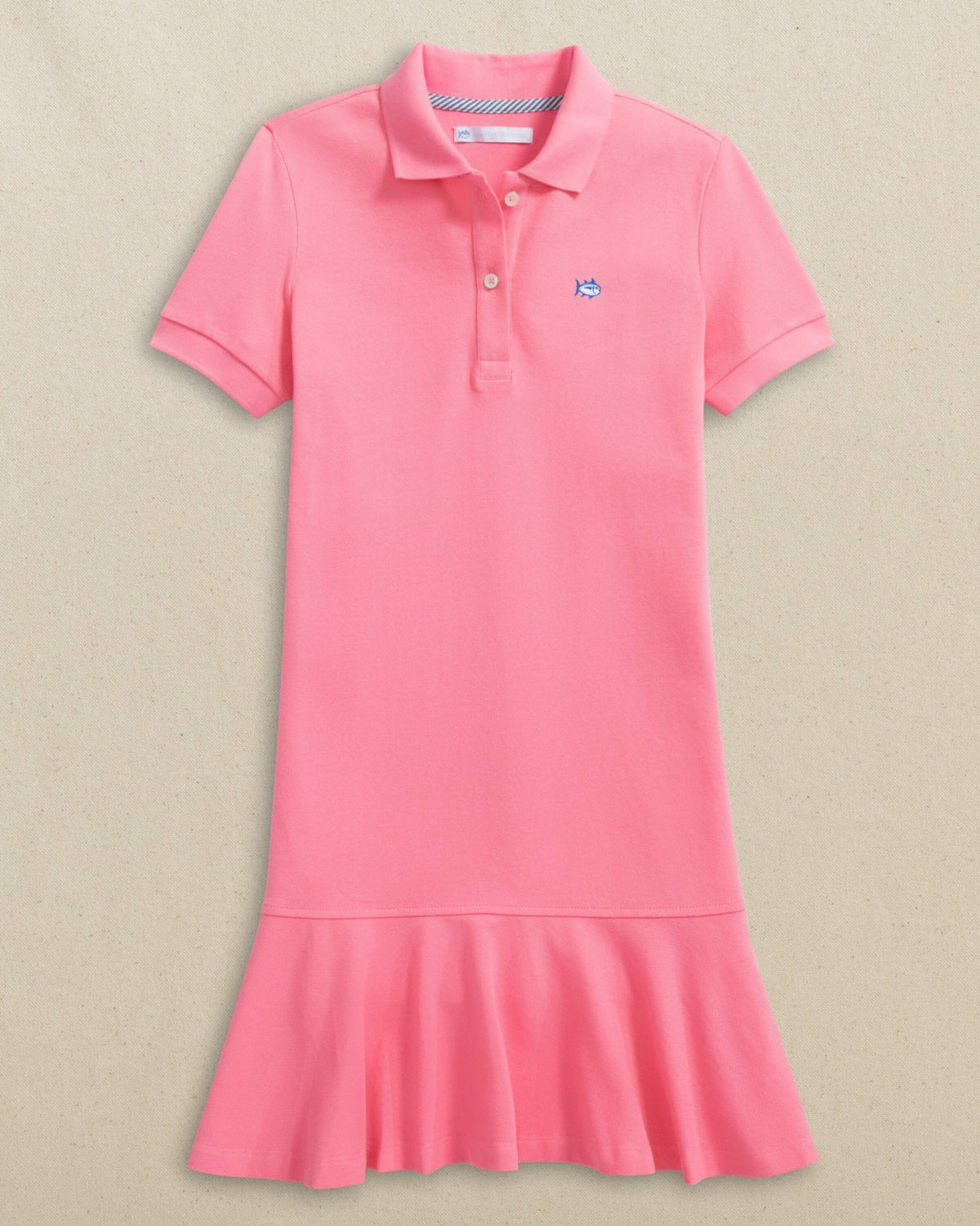 Skipjack Dropwaist Polo Dress - Sea Pink | Southern Tide Top Pick