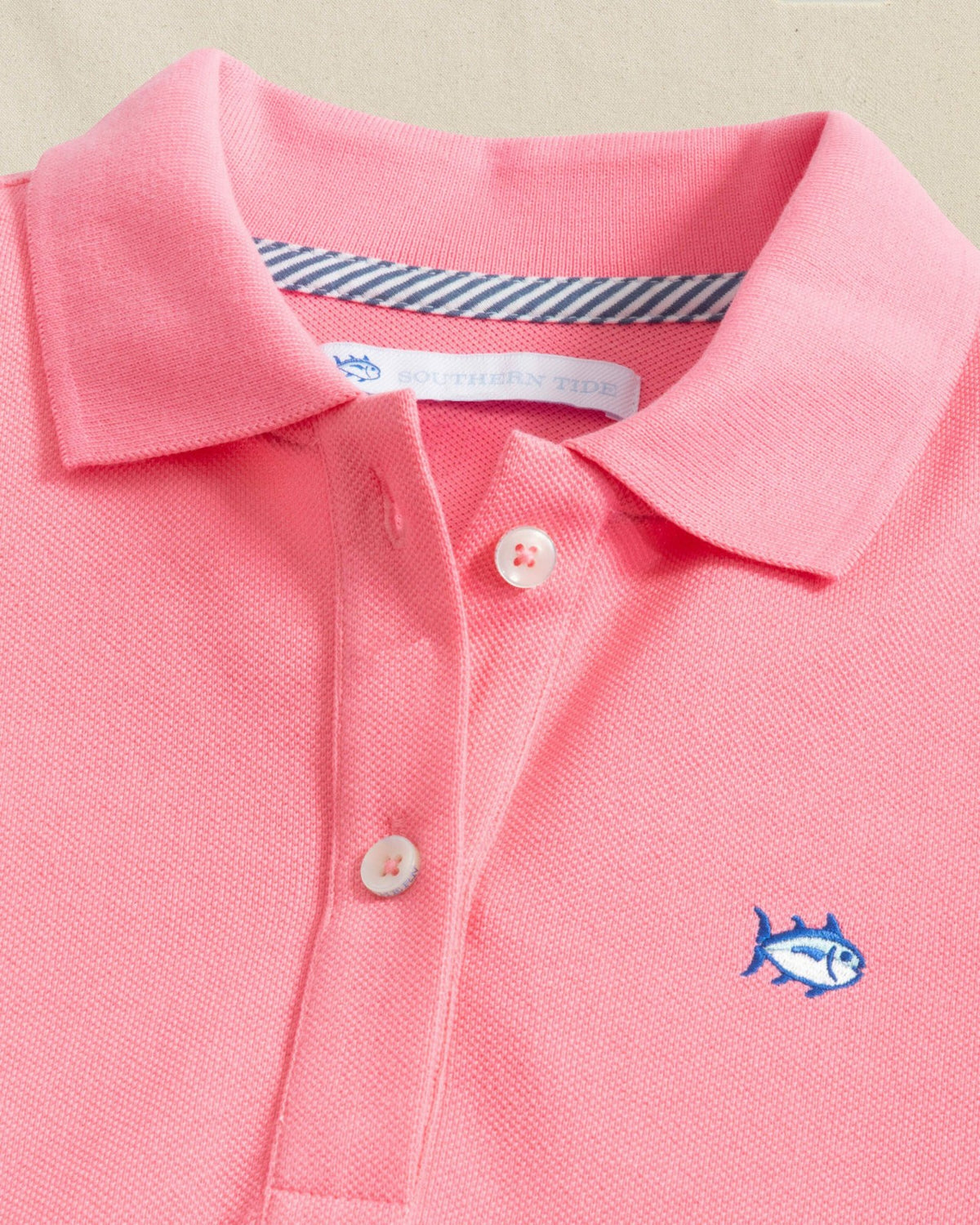 Skipjack Dropwaist Polo Dress - Sea Pink | Southern Tide Top Pick