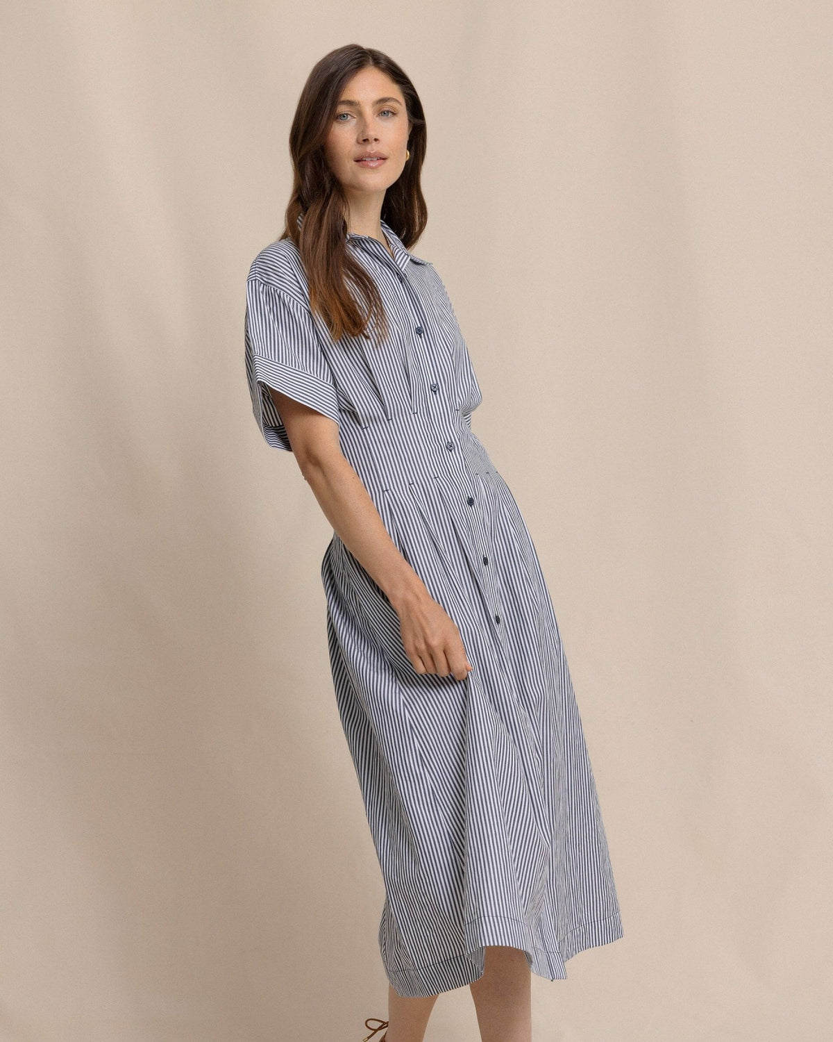 Bobbie Tucked Waist Shirtdress | Southern Tide Hot Sale