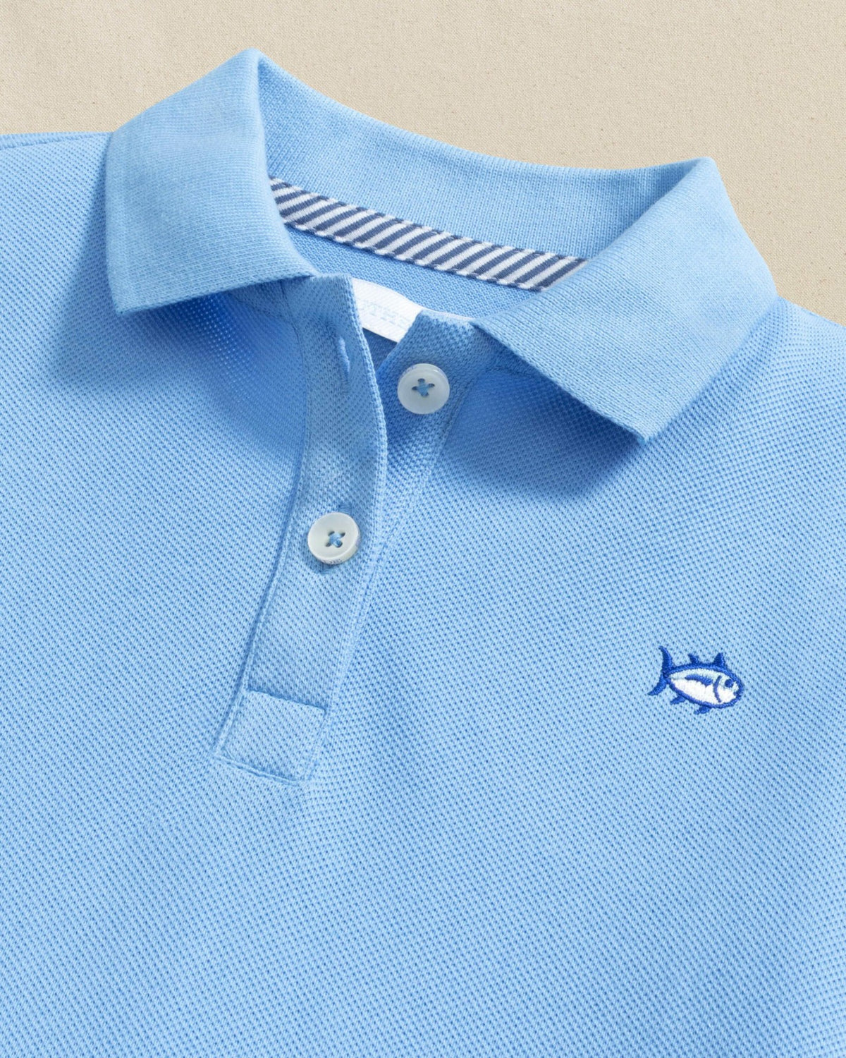 Girls Skipjack Dropwaist Polo Dress - Ocean Channel | Southern Tide Classic