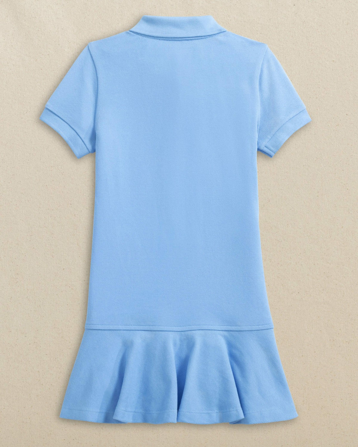 Girls Skipjack Dropwaist Polo Dress - Ocean Channel | Southern Tide Classic