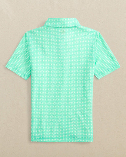 Boys Pop Lock & Dock It Printed Performance Polo | Southern Tide Everyday