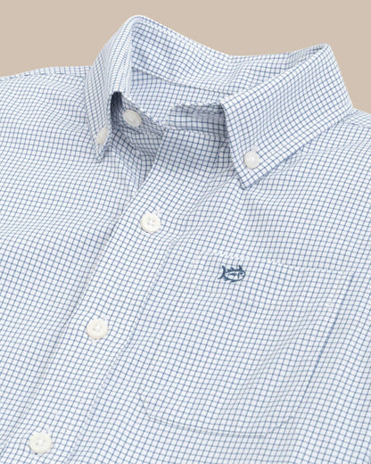 Youth Intercoastal Rosemont Tattersall Sport Shirt | Southern Tide Everyday