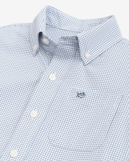 Youth Intercoastal Rosemont Tattersall Sport Shirt | Southern Tide Everyday