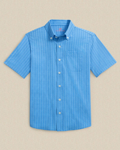 Boys Pop Lock & Dock It Short Sleeve Sport Shirt | Southern Tide Essential