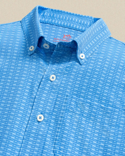 Boys Pop Lock & Dock It Short Sleeve Sport Shirt | Southern Tide Essential