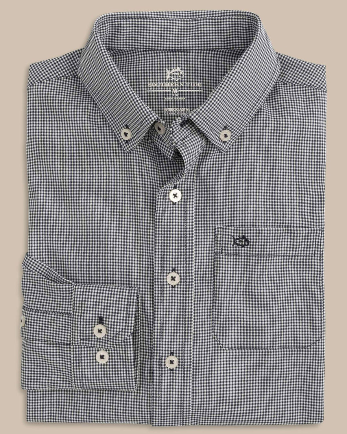 Boy's Intercoastal Mini Gingham Button Down Shirt | Southern Tide Classic