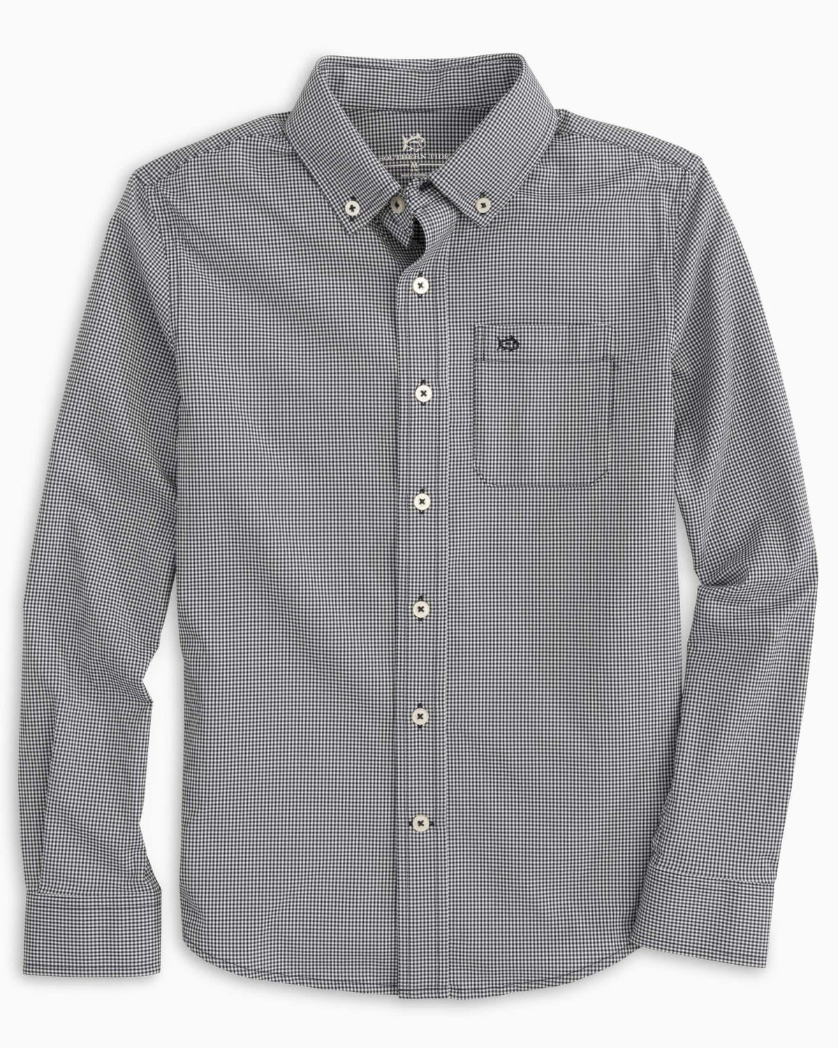 Boy's Intercoastal Mini Gingham Button Down Shirt | Southern Tide Classic