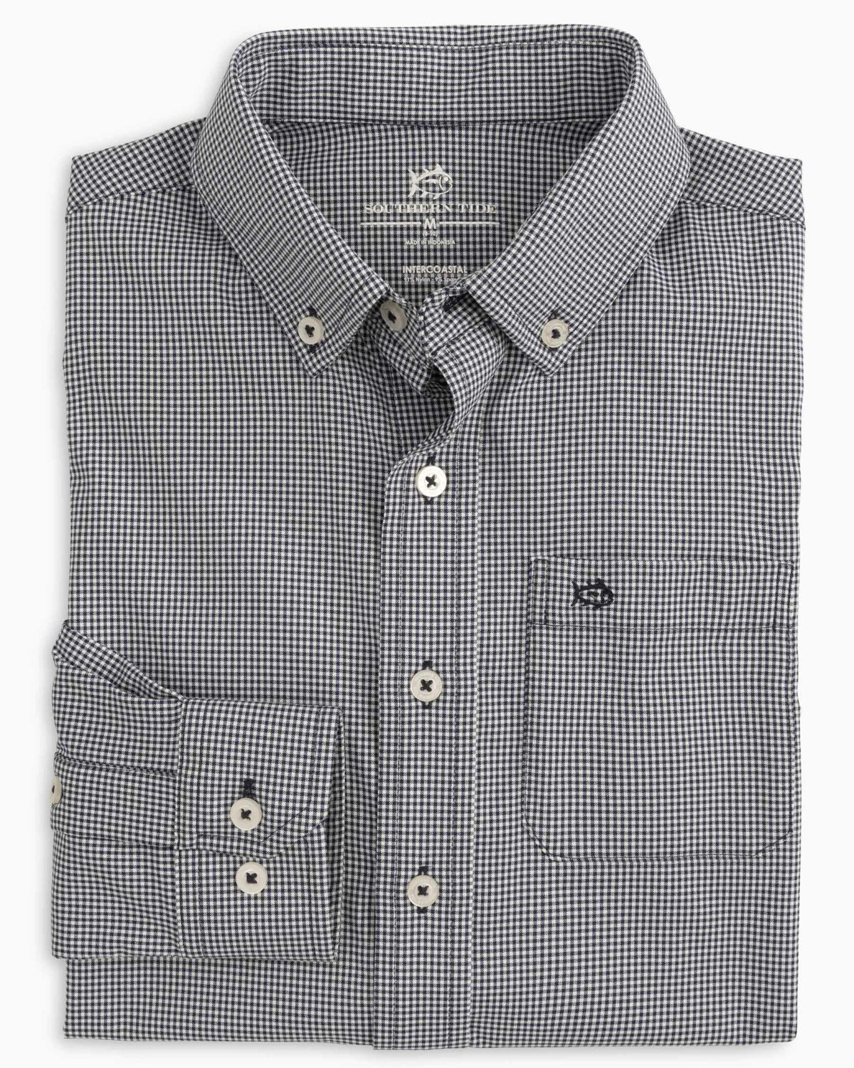 Boy's Intercoastal Mini Gingham Button Down Shirt | Southern Tide Classic