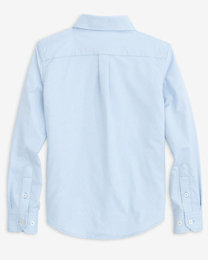 Boy's Intercoastal Mini Gingham Button Down Shirt | Southern Tide Classic